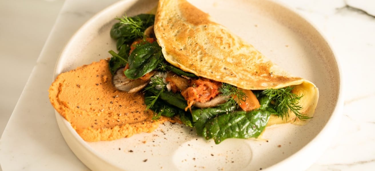 The omlete we are making